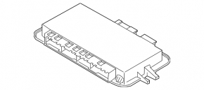 FOOTWELL FRM III CONTROL UNIT MODULE BMW X3 F25 11-17