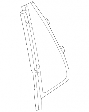 Geam triunghiular spate dreapta Volvo XC90 16-26, fumuriu, triplex