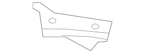 Suport bara față stânga Infiniti Q60 17-20