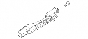 Механизм ручки двери передней правой Infiniti FX35 FX45 03-08
