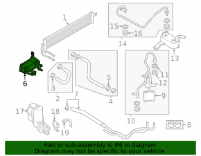 Охладитель КПП Ford Ecosport 18-21 1.0T