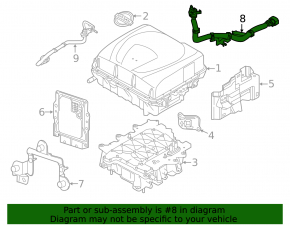 Cablu de alimentare Nissan Leaf 13-17