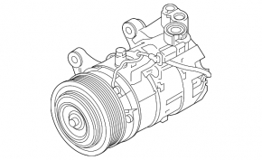 Компрессор кондиционера BMW X7 G07 19-26 3.0T MHEV 48V