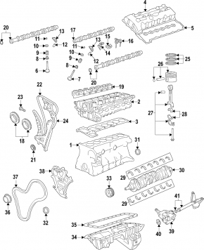 Двигатель BMW 7 G11 G12 16-19 B58B30A