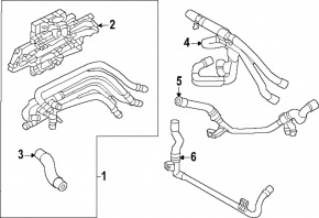 Патрубки охлаждения Volkswagen ID.4 21-26
