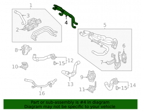 Патрубки охлаждения Volkswagen ID.4 21-26