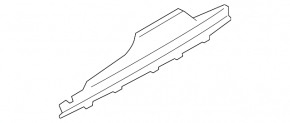 Кронштейн заднего бампера центральный BMW 4 F32/33/36 14-20 M Pack
