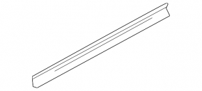Garnitura geam interior spate dreapta Infiniti QX50 19-