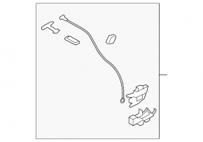 Замок крышки багажника Infiniti G25 G35 G37 4d 06-15