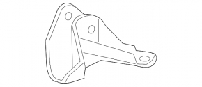Кронштейн двигателя правый верхний Lexus RX400H 06-09