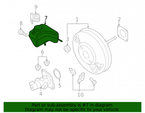 Бачок ГТЦ VW Beetle 12-19