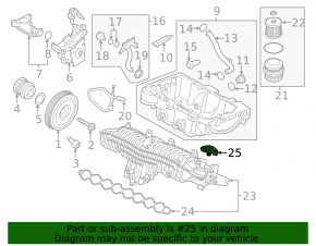 Map Sensor Volvo XC60 22-26 B5