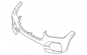 Bara fata nuda BMW X5 G05 19-23 pentru senzori de parcare