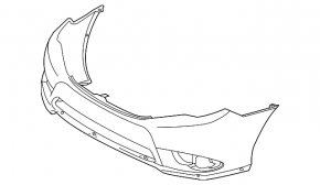 Bara față nefinisată Toyota Avalon 11-12