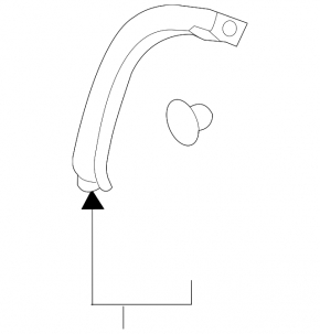 Garnitura arc aripa spate dreapta Subaru Forester 19- SK nou original