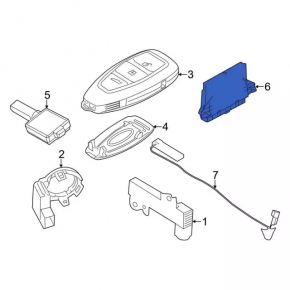 MODUL DE CONTROL FORD KEYLESS Ford C-max MK2 13-18