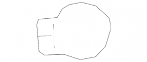 Пищалка двери передней левой Mazda 3 19-26