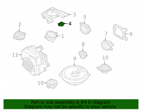 Пищалка двери передней левой Mazda 3 19-26