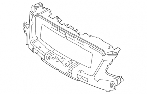 Кронштейн решетки радиатора grill Lincoln MKC 19-19