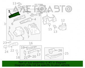 Кронштейн крыла правый Lexus RX350 RX450h 16-22