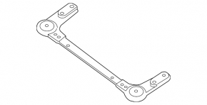 Suport cadru față Nissan Rogue 14-20