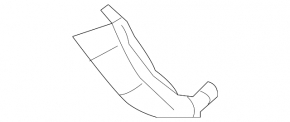 Уплотнитель капота Infiniti FX35 FX45 03-08