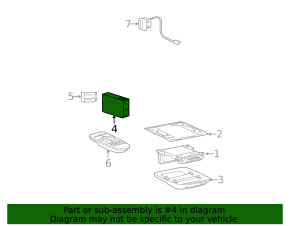 Multi Display Module Lexus RX400h 06-06