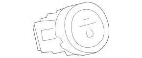 Кнопка power Toyota Prius V 12-17