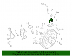 Датчик положения стартер-генератора Volvo XC90 16-26 T8