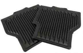 Set covorase interioare Audi A6 C8 19 - cauciuc negru