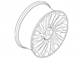 Диск колесный R20x8J Lincoln Corsair 20 тип 2