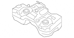 Топливный бак Nissan Rogue 14-20