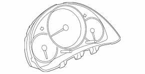 Щиток приборов VW Beetle 12-15