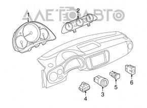 Щиток приборов VW Beetle 12-15