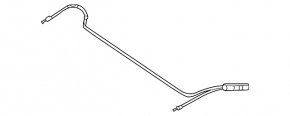 Cablu de eliberare capotă față Mercedes GLE 350 450 20-26