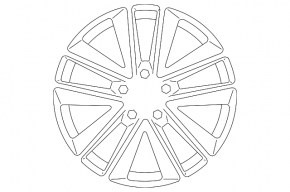 Диск колесный R17 x 7.5J Infiniti Q50 14-15 бордюрка