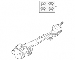Casetă de direcție electrică Land Rover Range Rover Velar 18-20