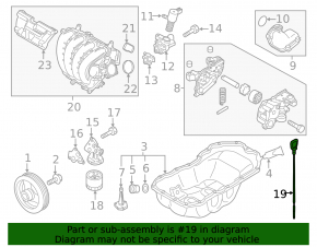 Щуп масляный Mazda CX-5 17-24 2.5