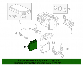 INJECTOR DRIVER UNIT Acura TLX 15-