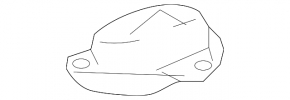 Крышка стакана правая Lexus RX300 RX330 RX350 04-09