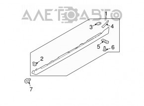 Порог правый Mazda3 MPS 09-13