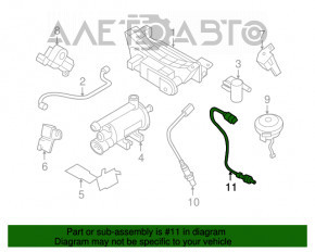 Лямбда-зонд первый Kia Soul 14-19 2.0