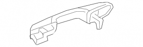 Mâner cromat exterior ușă stânga față Lexus ES 22-25