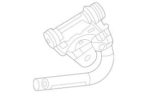 Натяжитель водительского ремня безопасности Mercedes W167 GLE 350 450 20-26
