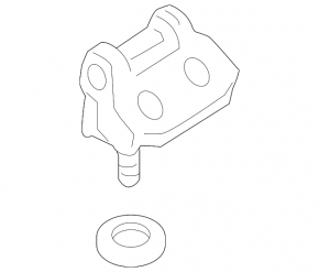 Петля двери багажника левая Mazda3 03-09 HB