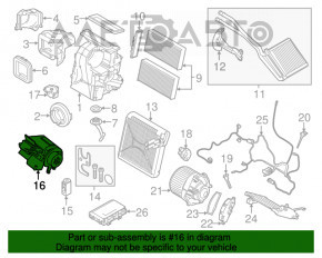 Senorul de poluare a aerului BMW i3 14-20