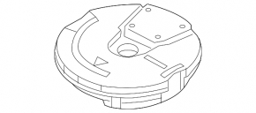 Динамик передней панели левый Audi Q3 83A 19-25 Bang and Olufsen