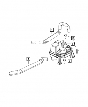 Valve PCV Fiat 500 12-17 1.4