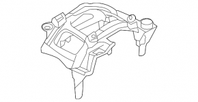 Накладка шифтера Mazda 6 14-17 Sport, царапины