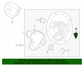 Подрулевой переключатель правый Ford Explorer 20-25